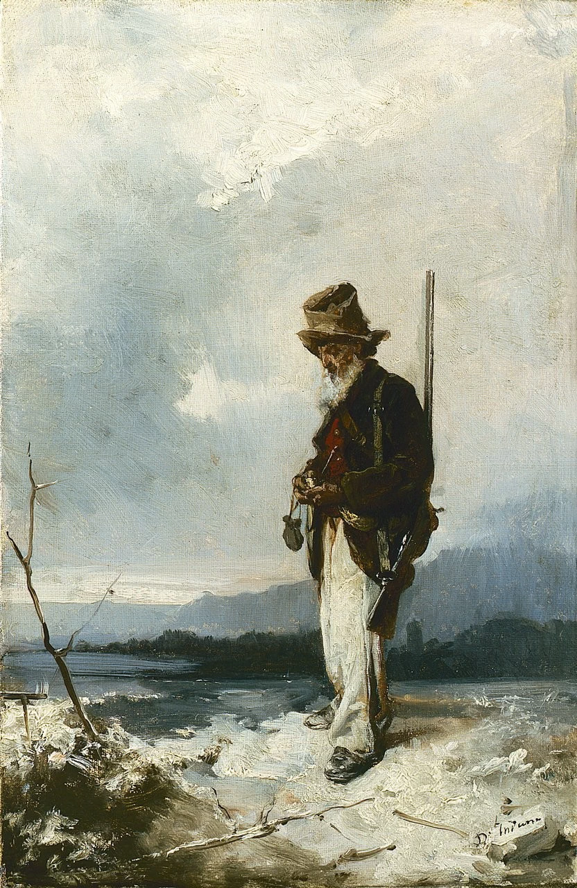 Vecchio cacciatore - Gallerie di Piazza Scala, Milano